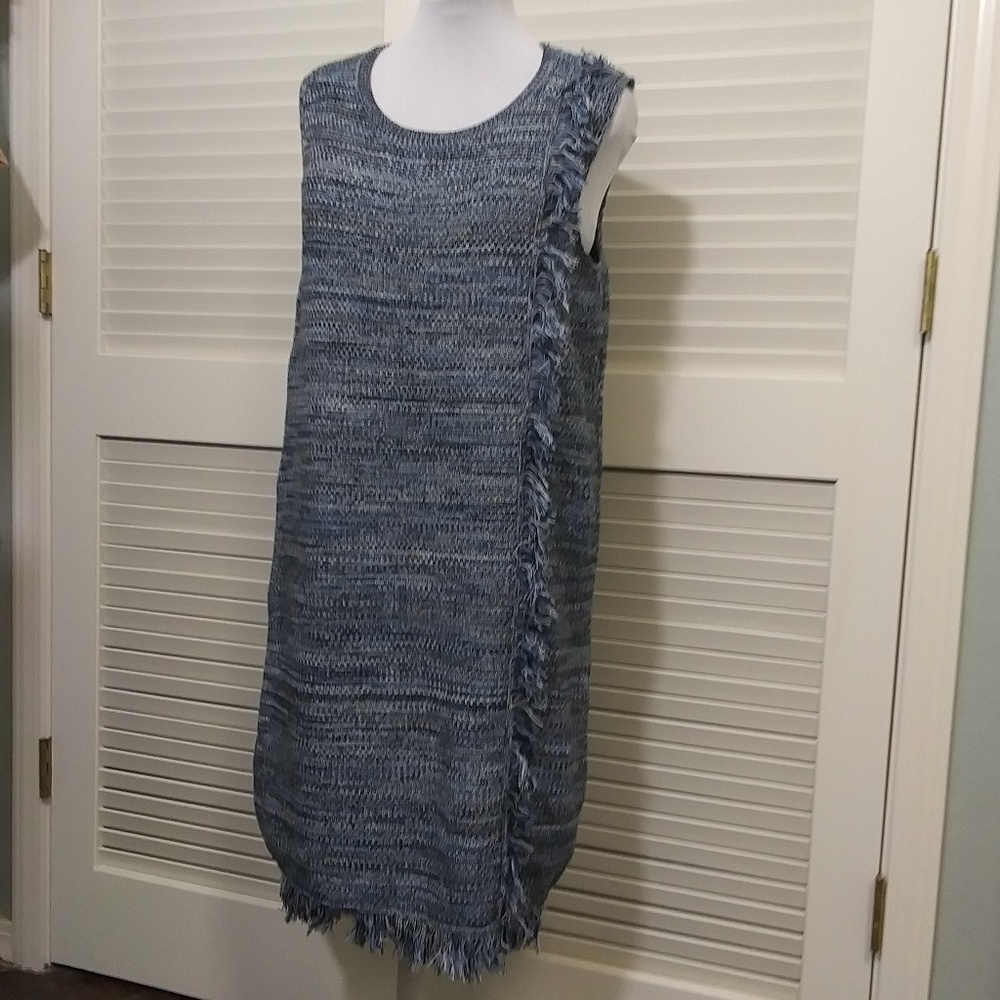 Anthropologie Dress Holding Horses Sleeveless Sweater Knit Jumper‎ Womens Large